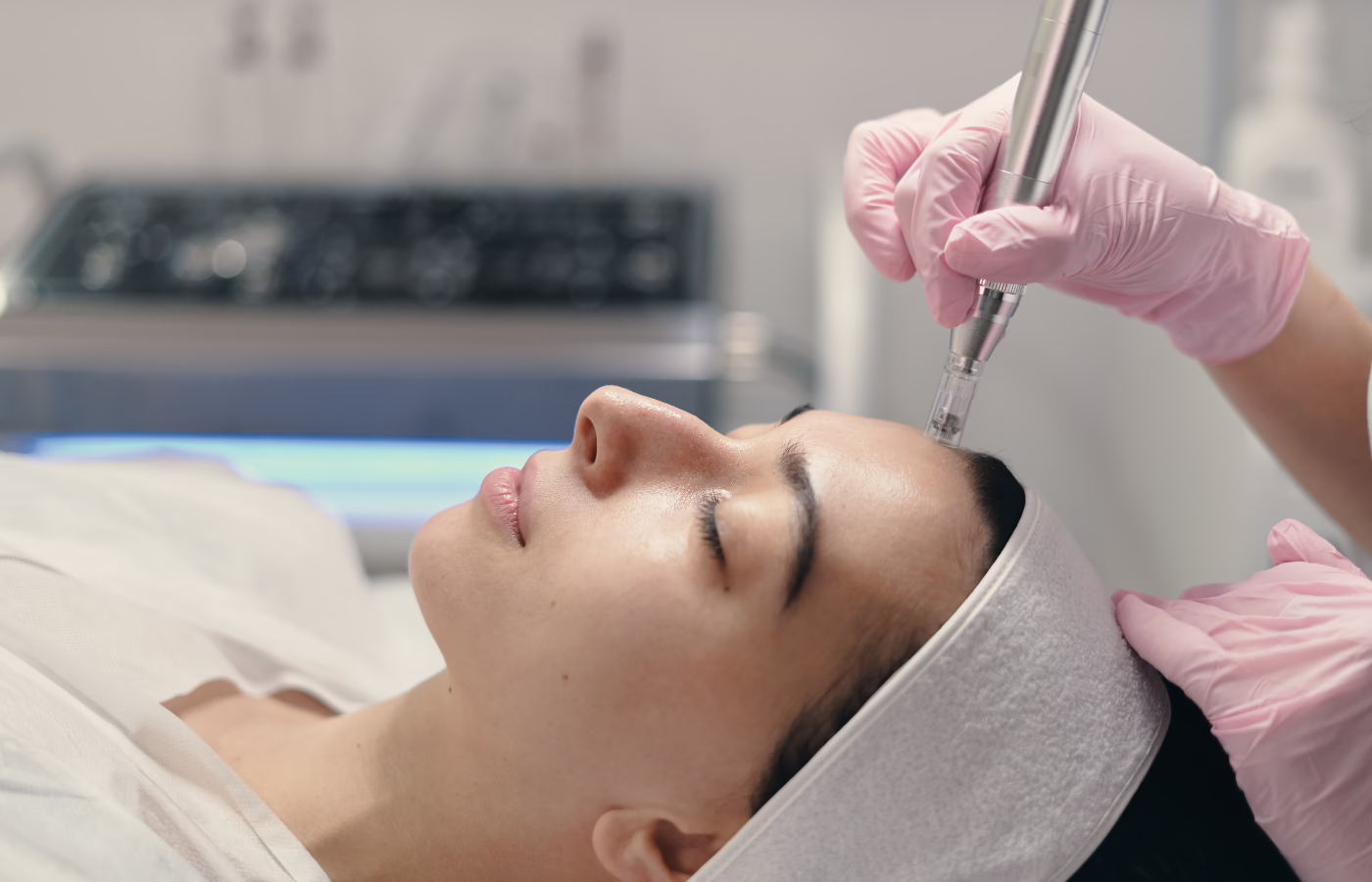 HydraFacial MD treatment at Mirror Mirror Med Spa Los Angeles