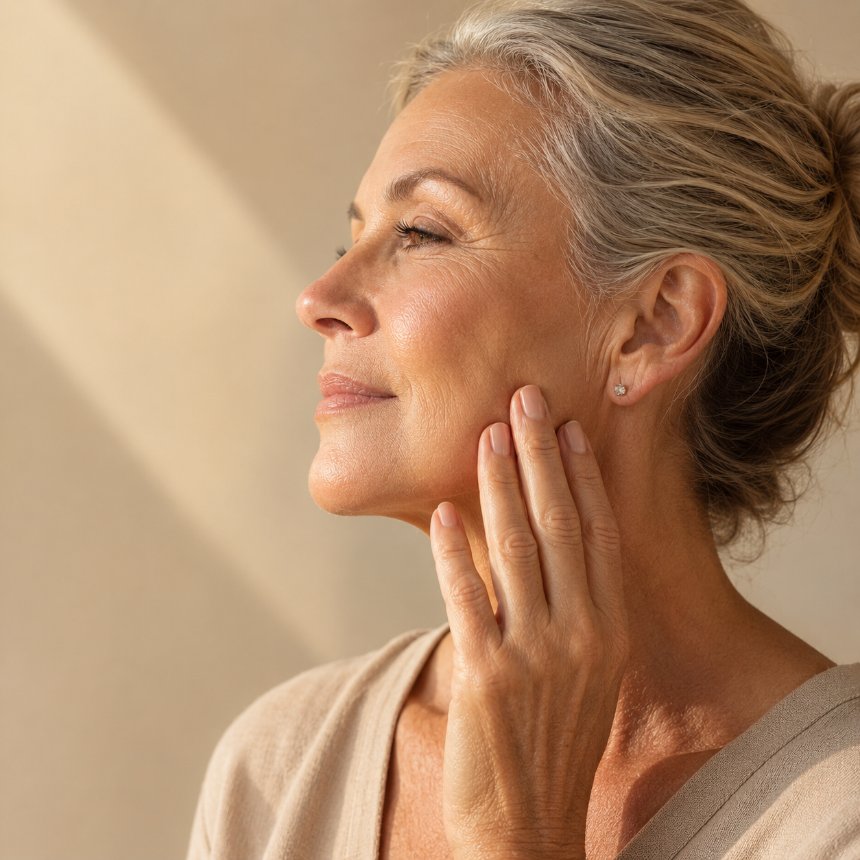 Sculptra collagen stimulator for volume loss after 50