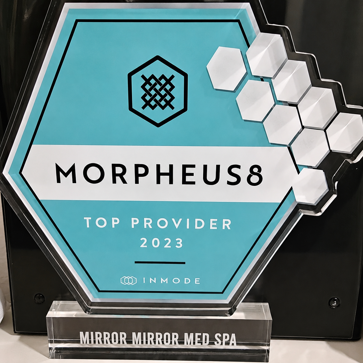 Morpheus8 Top Provider 2023 award — Mirror Mirror Med Spa Los Angeles
